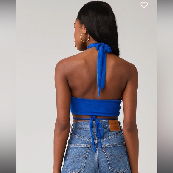 Peppermayo Exclusive - On The Run Crop - Cobalt - Picture 8 of 8